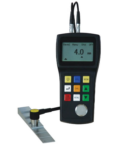 Medidor de espesor electrónico, medidor de espesor electrónico con pilas 0  a 1in para cuero